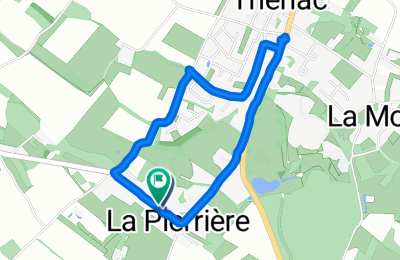 Route in der Bikemap App öffnen