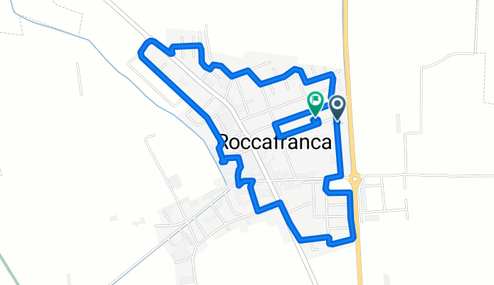 Giro a velocità lenta in Roccafranca
