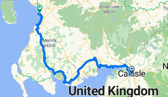 Carlisle - Troon (NCN7)