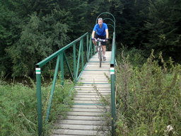 Hebe Bild 1 entlang der Bikemap-Route " Praha - Věšín, horské kolo" hervor