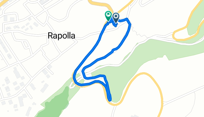 Giro a velocità costante in Rapolla