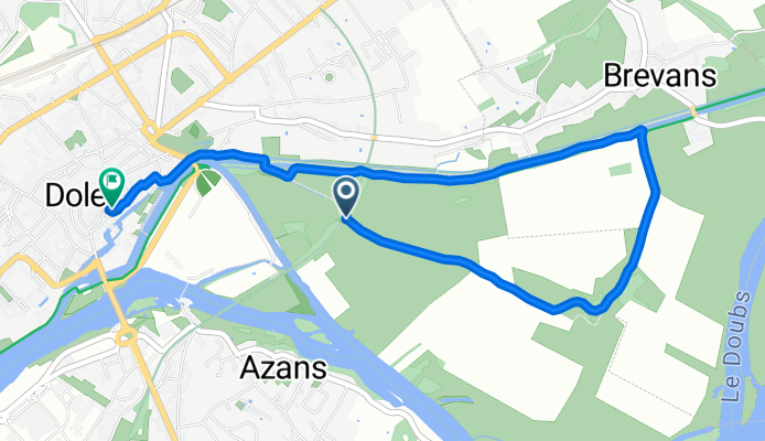 Itinéraire modéré en Dole