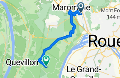 Route in der Bikemap App öffnen