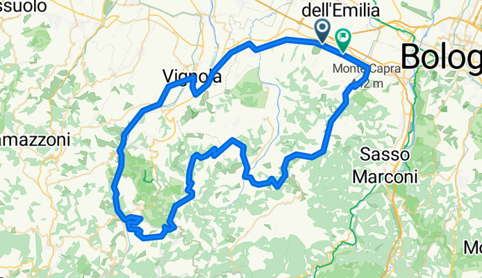 ponte ronca-ponte samone-montalbano-zocca-tiola