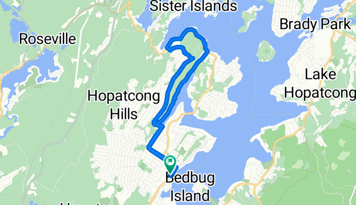 Hopatcong Hills-Lakeside loop