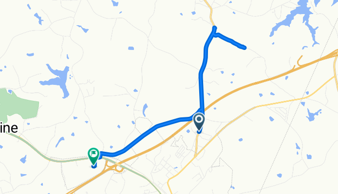 451 Gumlog Rd, Lavonia to 110 Owens Dr, Lavonia