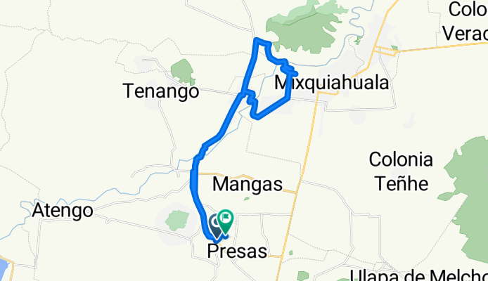 De Santos Degollado 1, Presas a Calle Belizario Domínguez 22, Presas