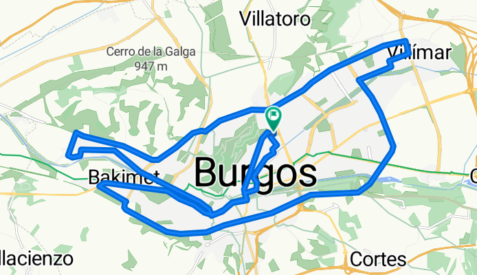 Paseo intenso en Burgos