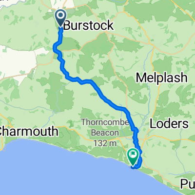 Relaxed route in Beaminster