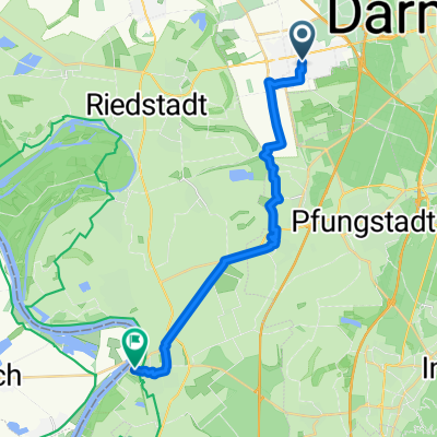 Einfache Fahrt in Griesheim