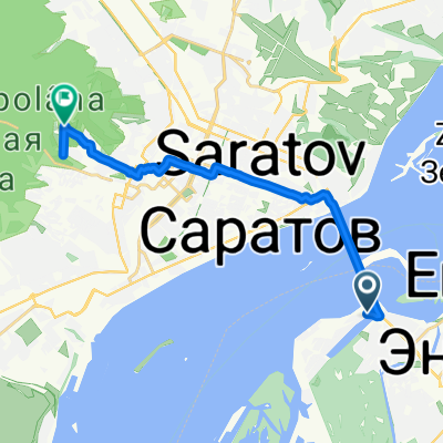 Неторопливый маршрут в Саратов