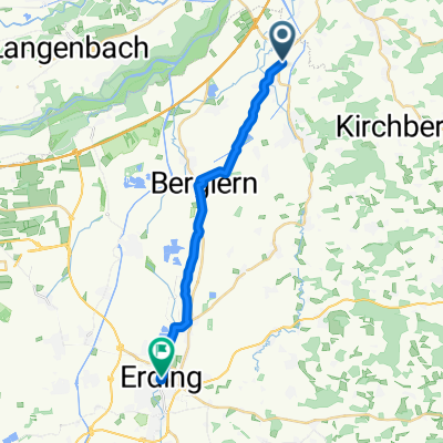 Einfache Fahrt in Erding