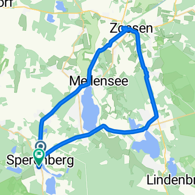 Einfache Fahrt in Am Mellensee