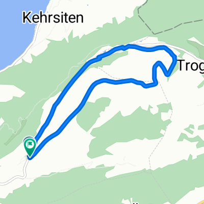 Obbürgen - Bürgenstock - Trogen - Obbürgen