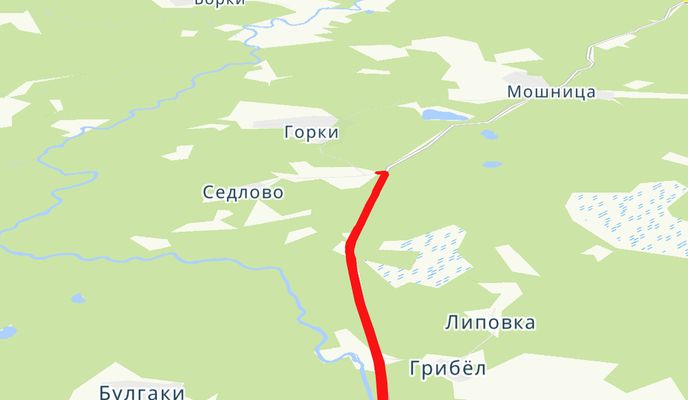 Photo 1 of the Bikemap route "От Unnamed Road, Янковичи (Россонский р-н) до Unnamed Road, Янкавічы"