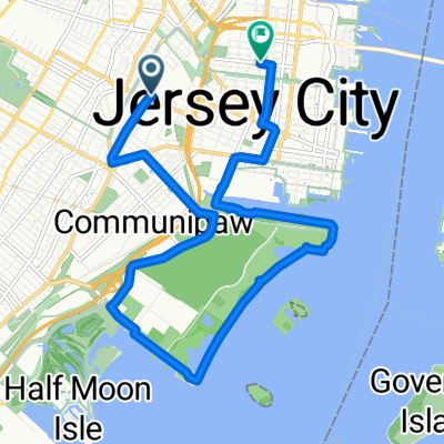 Easy ride in Jersey City