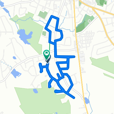 Moderate route in