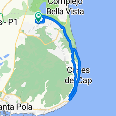 Ruta constante en Santa Pola