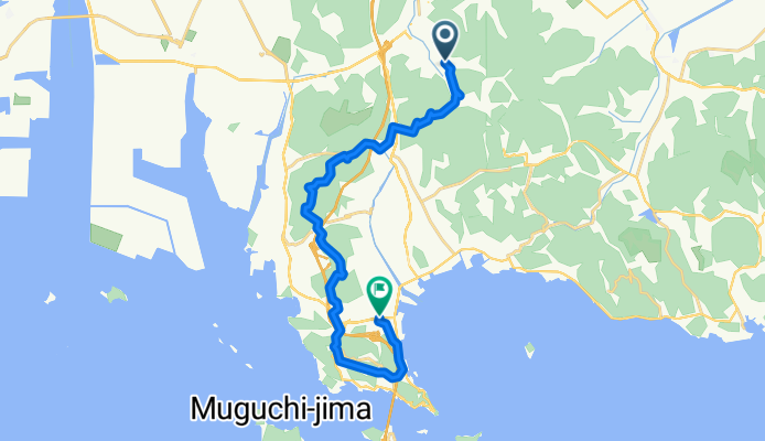 Kimi to Kojima prospection (warning closed road in quarry)