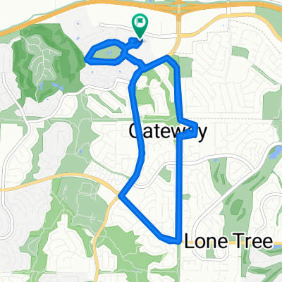 Restful route in Highlands Ranch