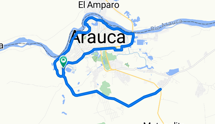 De Calle 18 # 43, Arauca a Unnamed Road, Arauca