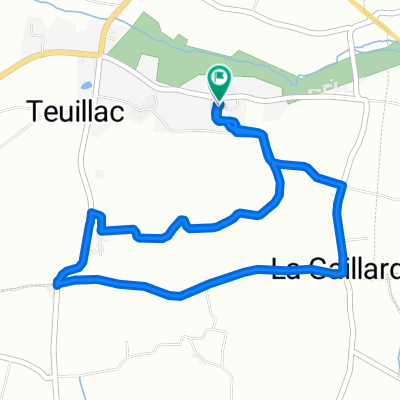 Moderate route in Teuillac