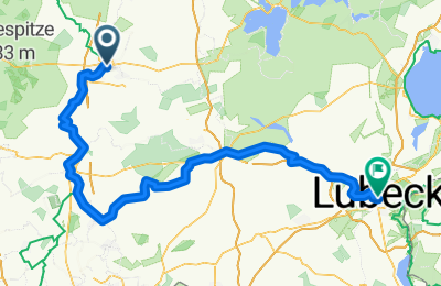 Route in der Bikemap App öffnen