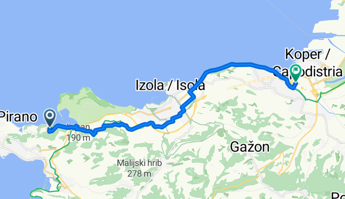 do kopra in nazaj CLONED FROM ROUTE 597472