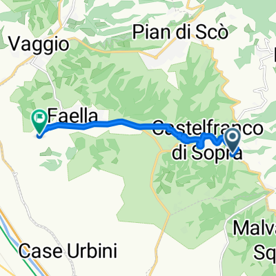 Percorso moderato in Castelfranco Piandiscò