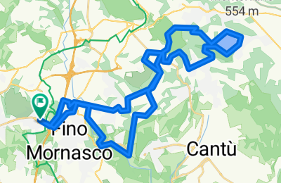 Route in der Bikemap App öffnen