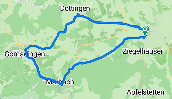 MÜN - GOMADINGEN - MARBACH - MÜN