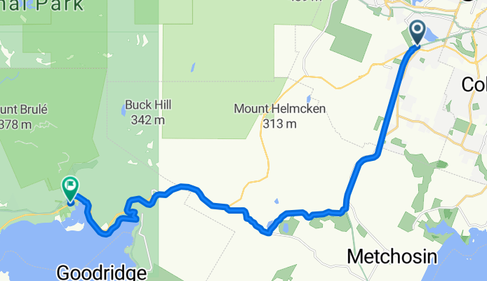 Glen Lake to Saseenos, Sooke