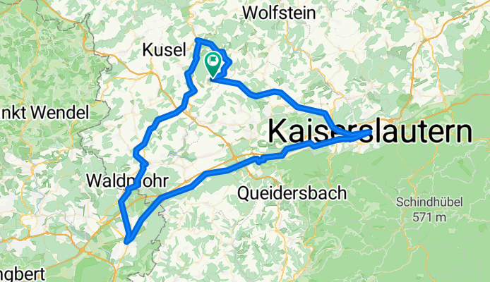 Kaiserslautern Homburg Brücken Altenglan Heim