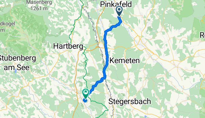 L264 21, Riedlingsdorf nach Wagerberg 174