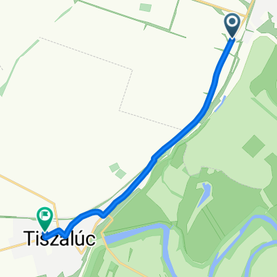 3611, Taktaharkány to Dózsa György utca 6, Tiszalúc