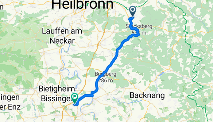 Diese Route in Bikemap Web öffnen