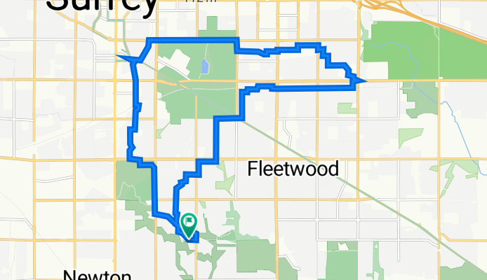 Newton Green Timbers Loop No trails 18 KM