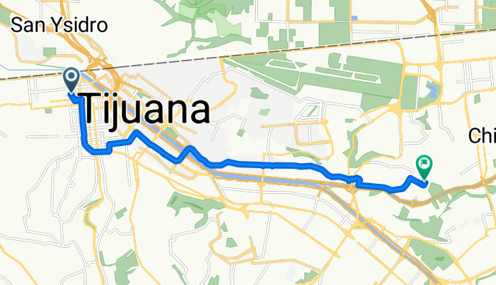 De trabajo Calle Primera 8052, Tijuana a Gijón 4034, Tijuana