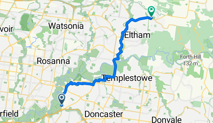 Bulleen Road 169-173 to Main Road 1441, Eltham