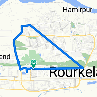 Route to Basanti Nagar, Rourkela