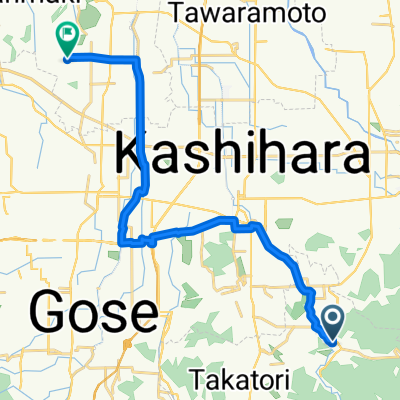 Easy ride in Asuka-Mura, Takaichi-Gun