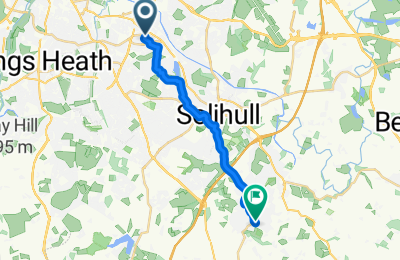 Route in der Bikemap App öffnen