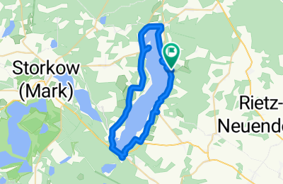 Route in der Bikemap App öffnen