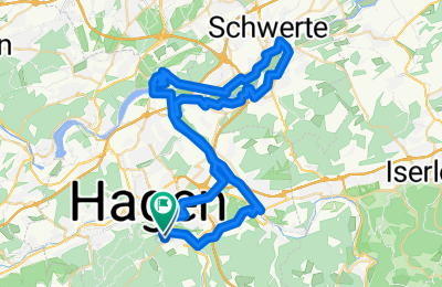 Route in der Bikemap App öffnen