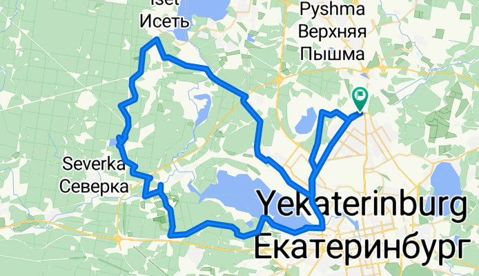 От улица Бакинских Комиссаров 172, Екатеринбург до улица Бакинских Комиссаров 169, Екатеринбург