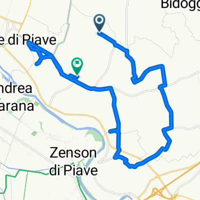 Relaxed route in Salgareda
