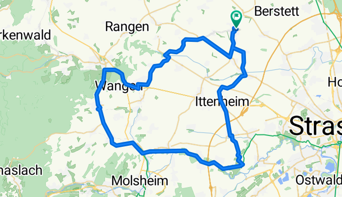 Kochersberg - Les vignes - la Bruche