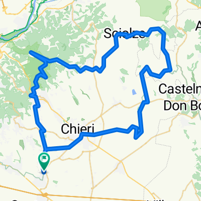 Cambiano - Superga - Cinzano - Moncucco - Chieri