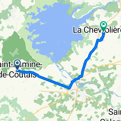 De 6 Place Saint-Léobin, Saint-Lumine-de-Coutais à 17 Rue des Roseaux, La Chevrolière