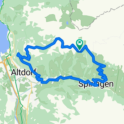 Vordere Weissenboden 4, Bürglen UR to Vordere Weissenboden 4, Bürglen UR